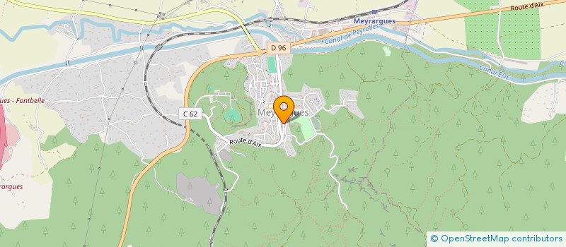 localisation de l'entreprise SYNTHESE  MEYRARGUES