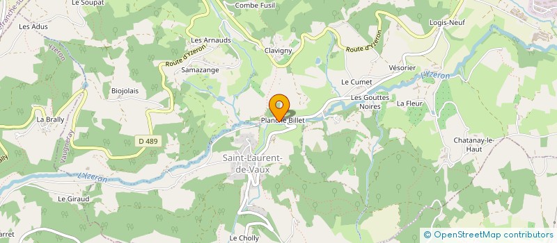 localisation de l'entreprise SYNTHESE CONSEIL à VAUGNERAY