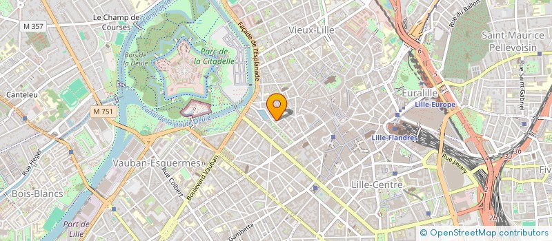 localisation de l'entreprise SYNTHESE PRO FAST à LILLE