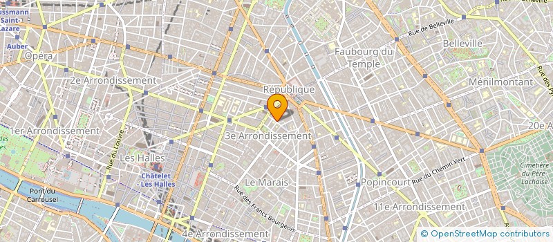 localisation de l'entreprise SYNTHESIMA à PARIS