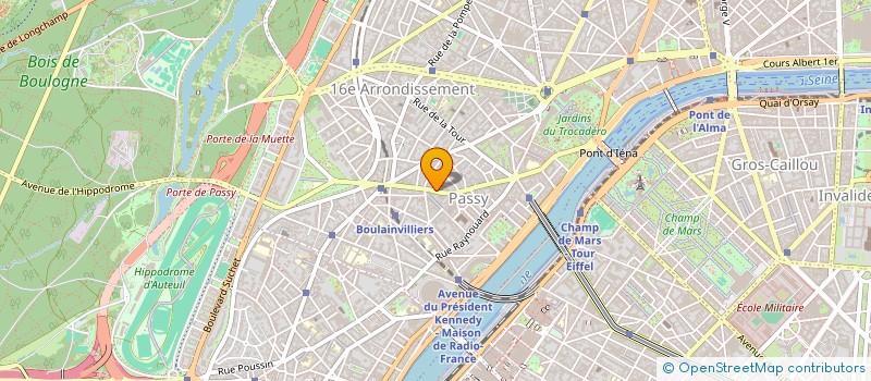 localisation de l'entreprise SYNTHESIS UNIVERSE  PARIS