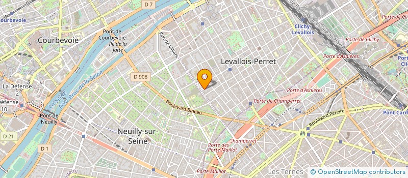 localisation de l'entreprise SYNTHRON PRODEV à LEVALLOIS-PERRET
