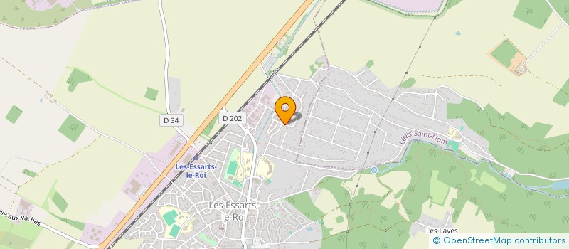 localisation de l'entreprise SYNTHTECH CONSEILS  LES ESSARTS-LE-ROI