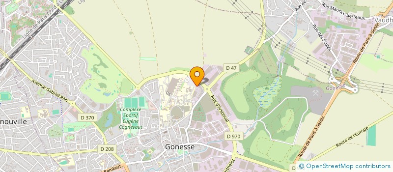 localisation de l'entreprise SYNTOF à LE PLESSIS-BELLEVILLE