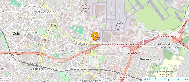 localisation de l'entreprise SYNTONY à TOULOUSE