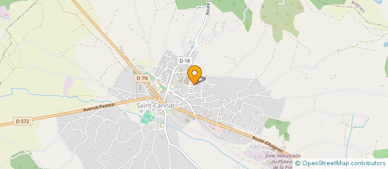 localisation de l'entreprise SYNTRADE  SAINT-CANNAT