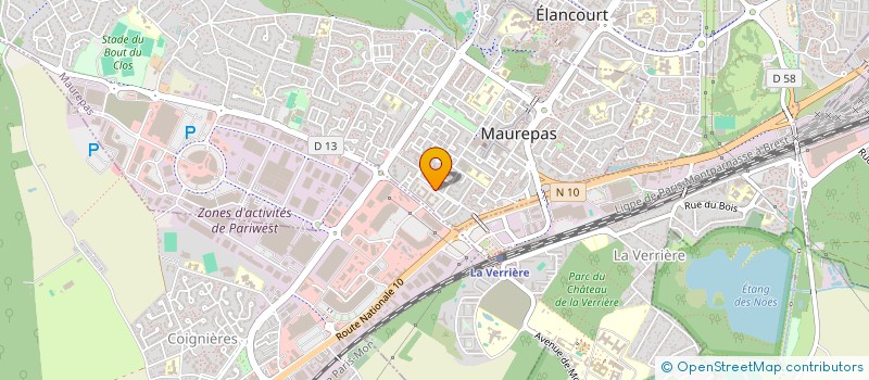 localisation de l'entreprise SYNTRITECH  MAUREPAS