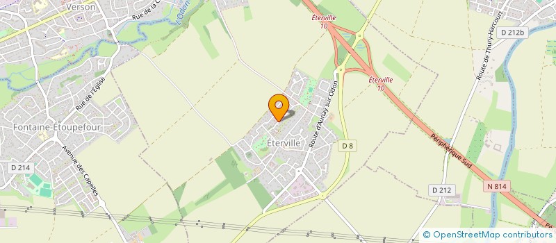 localisation de l'entreprise SYNTROPIE  ETERVILLE