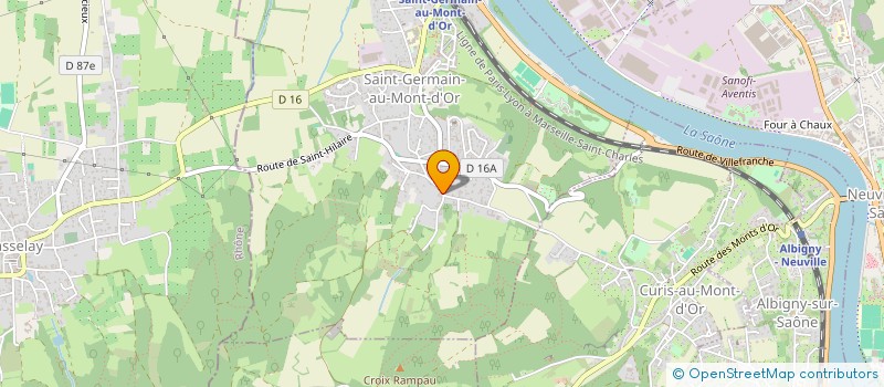 localisation de l'entreprise SYNTYL  SAINT-GERMAIN-AU-MONT-D'OR