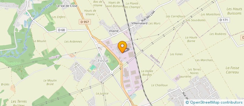 localisation de l'entreprise SYNVIA  FOSSE