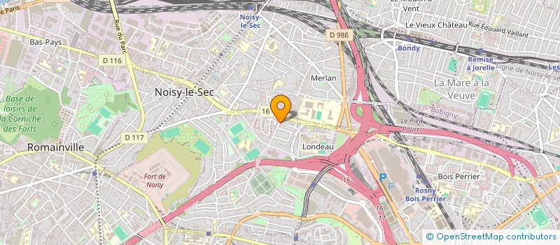 localisation de l'entreprise SYOWA à NOISY-LE-SEC