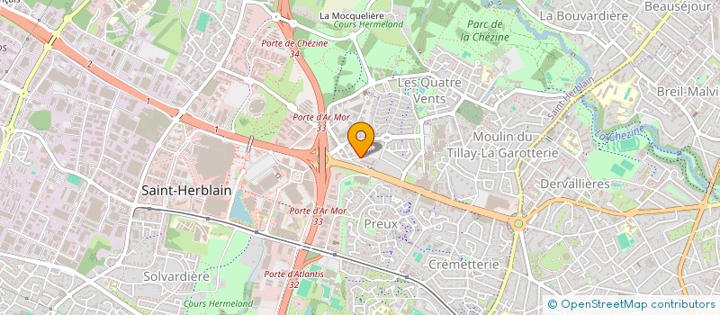 localisation de l'entreprise SYP'AC  SAINT-HERBLAIN