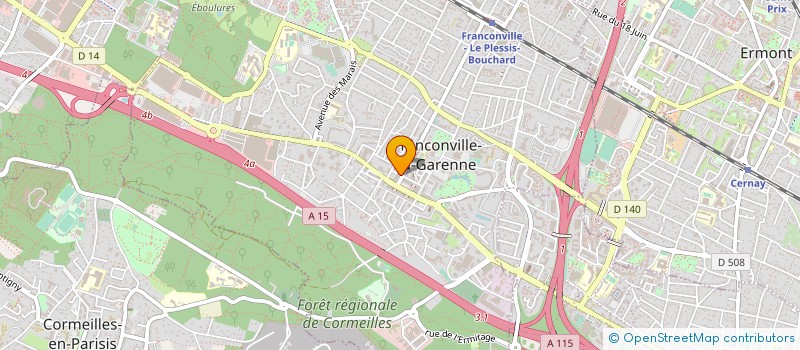 localisation de l'entreprise SYP FINANCE SARL  FRANCONVILLE