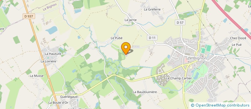 localisation de l'entreprise SYP'IMMO  LE BIGNON