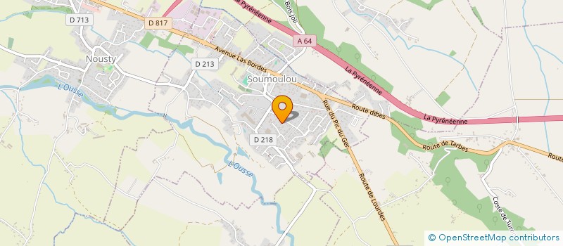 localisation de l'entreprise SYPA à SOUMOULOU