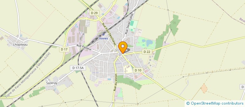 localisation de l'entreprise SYPA à LES VILLAGES VOVEENS