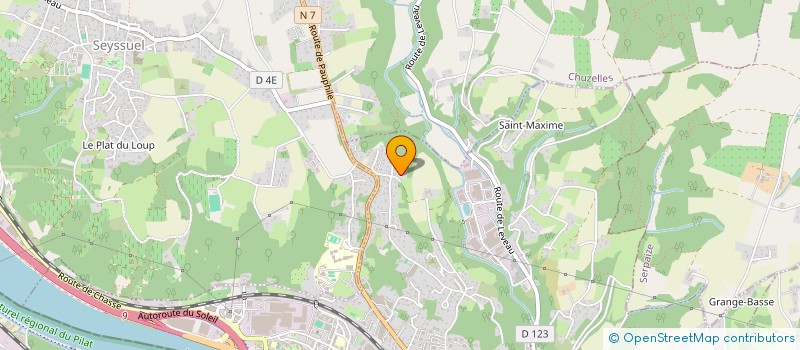 localisation de l'entreprise SYPE à VIENNE