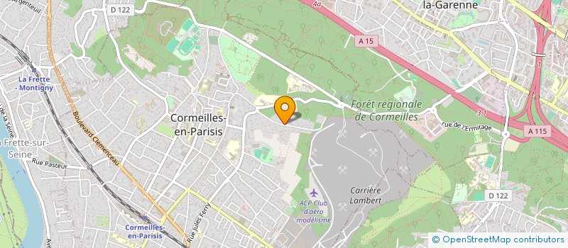 localisation de l'entreprise SYPHANTEL à CORMEILLES EN PARISIS