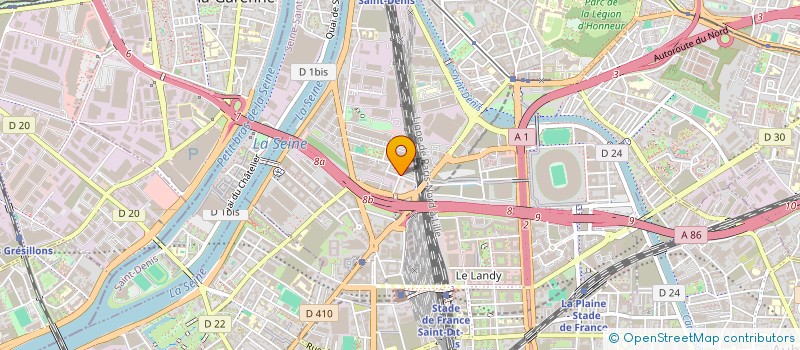 localisation de l'entreprise SYPHAX CONSULTING à SAINT-DENIS