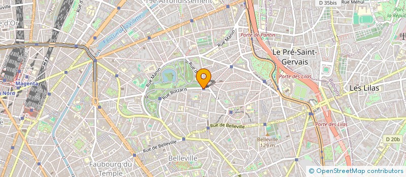 localisation de l'entreprise SYPHAX NETWORK à PARIS