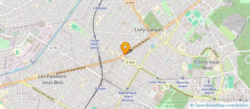 localisation de l'entreprise SYPHCAR à LIVRY-GARGAN