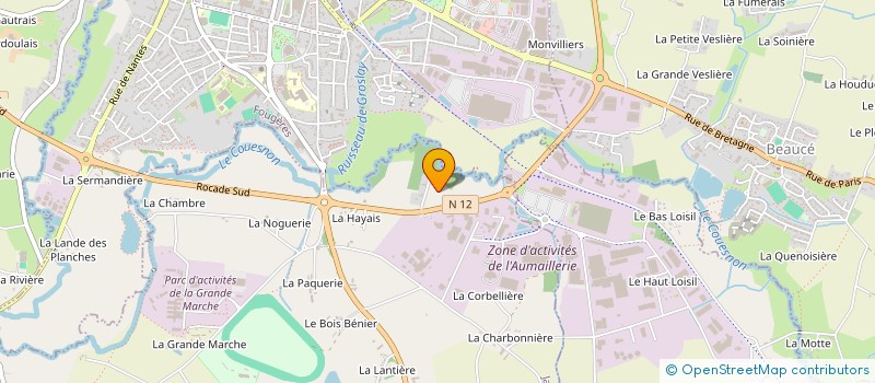 localisation de l'entreprise SYPROPORCS à LA SELLE-EN-LUITRE