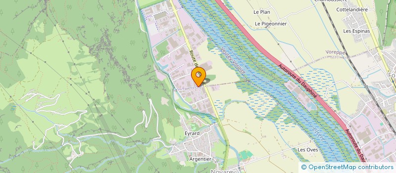 localisation de l'entreprise SYPULSE à VEUREY-VOROIZE