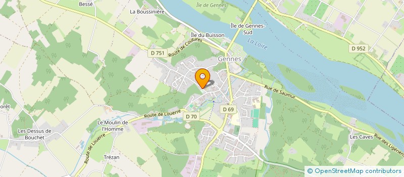 localisation de l'entreprise SYQUENPI à GENNES-VAL-DE-LOIRE