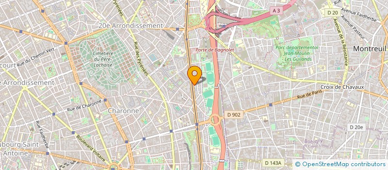 localisation de l'entreprise SYR  PARIS