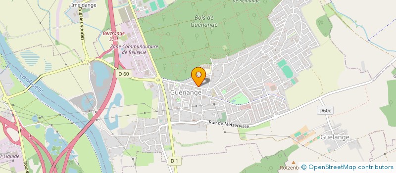 localisation de l'entreprise SYR ENERGY  GUENANGE