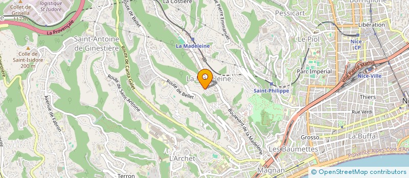 localisation de l'entreprise SYRACUSE à NICE