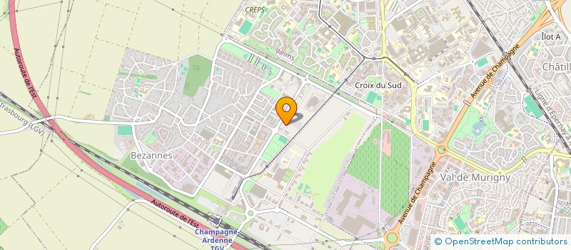 localisation de l'entreprise SYRACUSE  BEZANNES