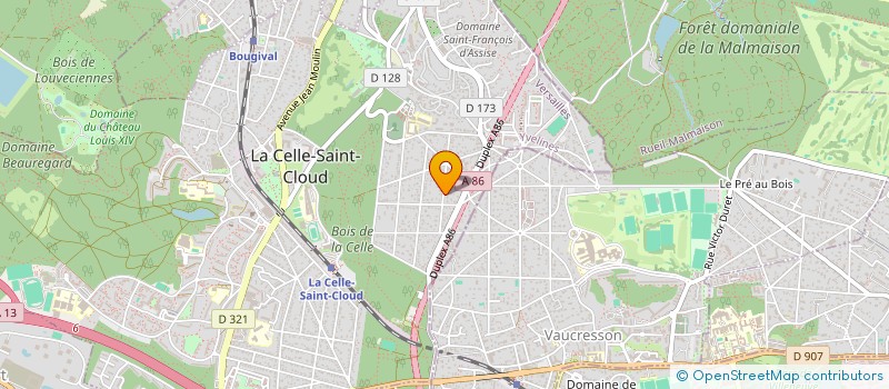 localisation de l'entreprise SYRACUSE & COMPAGNIE  LA CELLE-SAINT-CLOUD