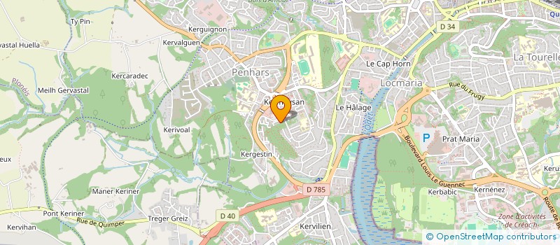 localisation de l'entreprise SYRACUSE WATER  QUIMPER