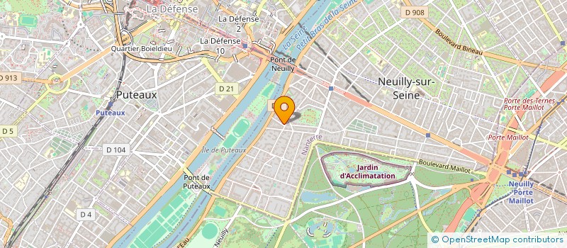 localisation de l'entreprise SYRAH à NEUILLY-SUR-SEINE