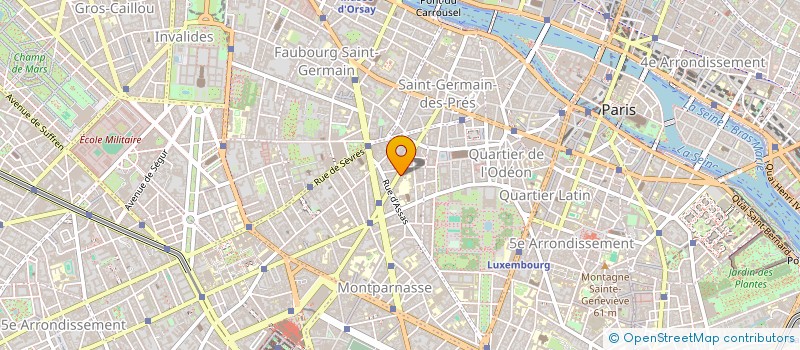 localisation de l'entreprise SYRAL à PARIS