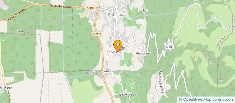 localisation de l'entreprise SYRANODE INVESTISSEMENT  RUFFIEUX