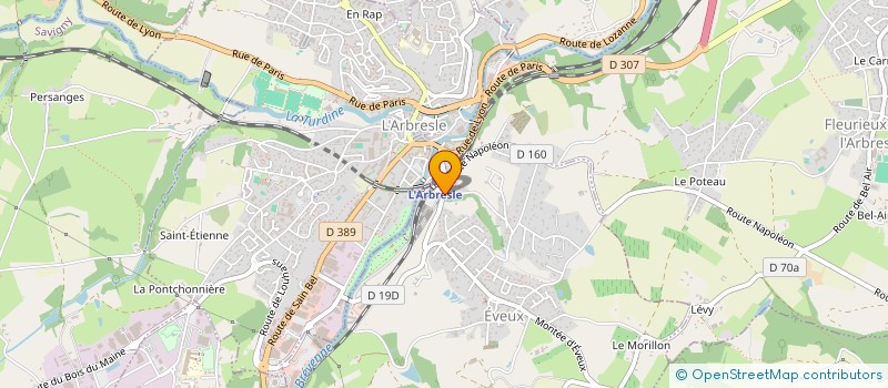 localisation de l'entreprise SYRE  TASSIN-LA-DEMI-LUNE