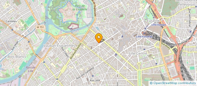 localisation de l'entreprise SYRECSO  LILLE