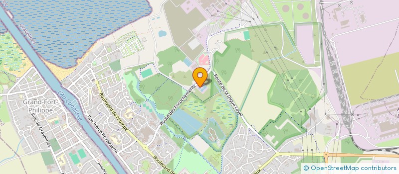 localisation de l'entreprise SYREF à GRAVELINES