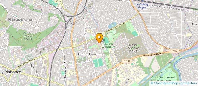 localisation de l'entreprise SYRELIE à NEUILLY-SUR-MARNE