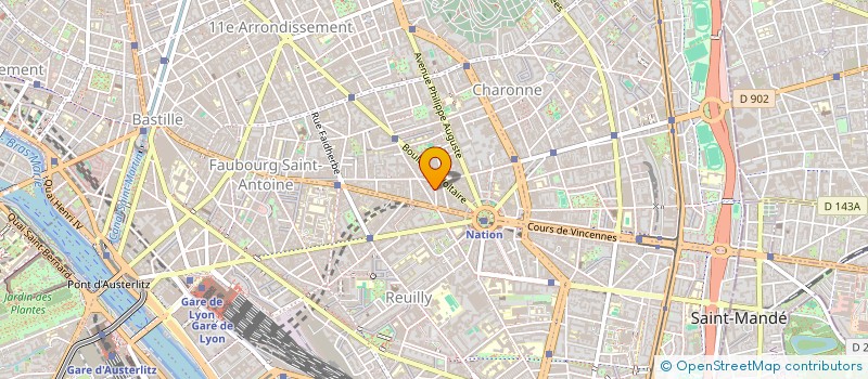 localisation de l'entreprise SYRENKA NATION  PARIS