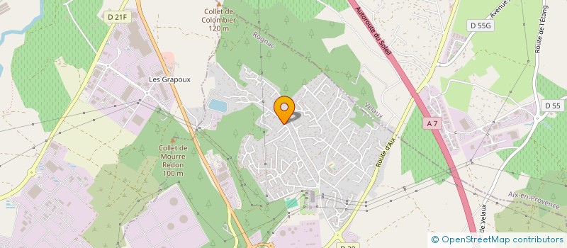 localisation de l'entreprise SYREPA  ROGNAC