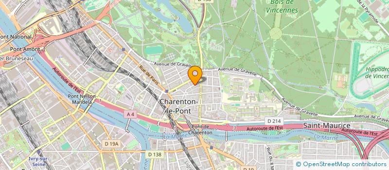 localisation de l'entreprise SYREV  CHARENTON-LE-PONT