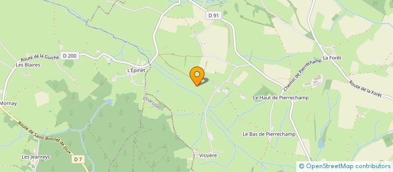 localisation de l'entreprise SYREY  MORNAY