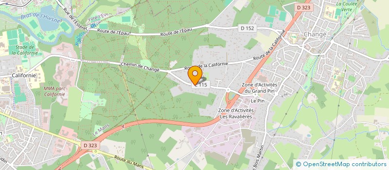 localisation de l'entreprise SYRFI  CHANGE