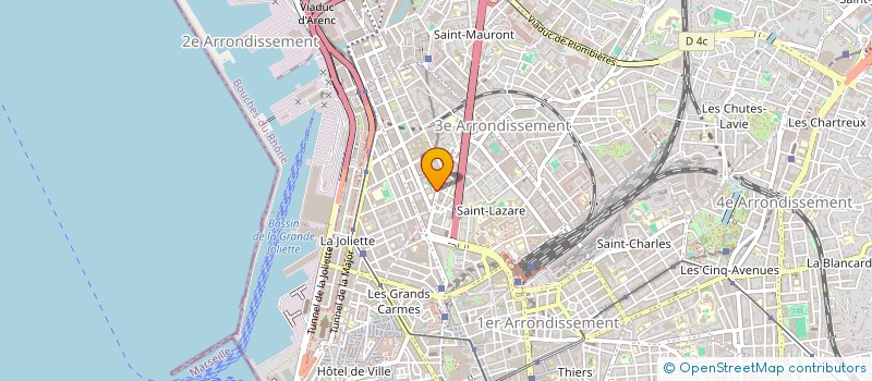 localisation de l'entreprise SYRFRANS à MARSEILLE