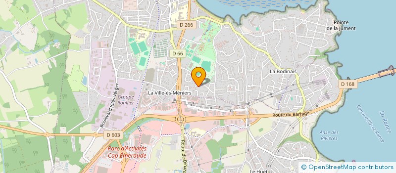 localisation de l'entreprise SYRG 2003  DINARD