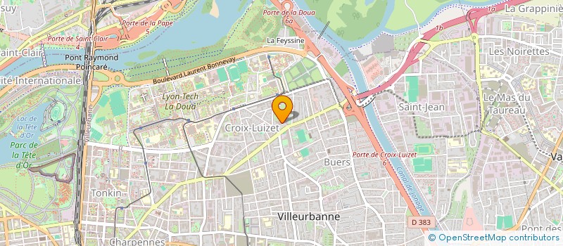 localisation de l'entreprise SYRIANA  VILLEURBANNE