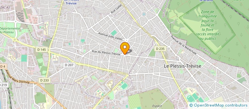 localisation de l'entreprise SYRIEL à CHAMPIGNY-SUR-MARNE